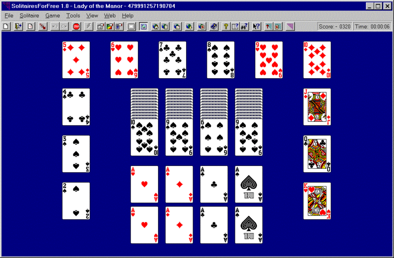 SolitairesForFree Screenshot